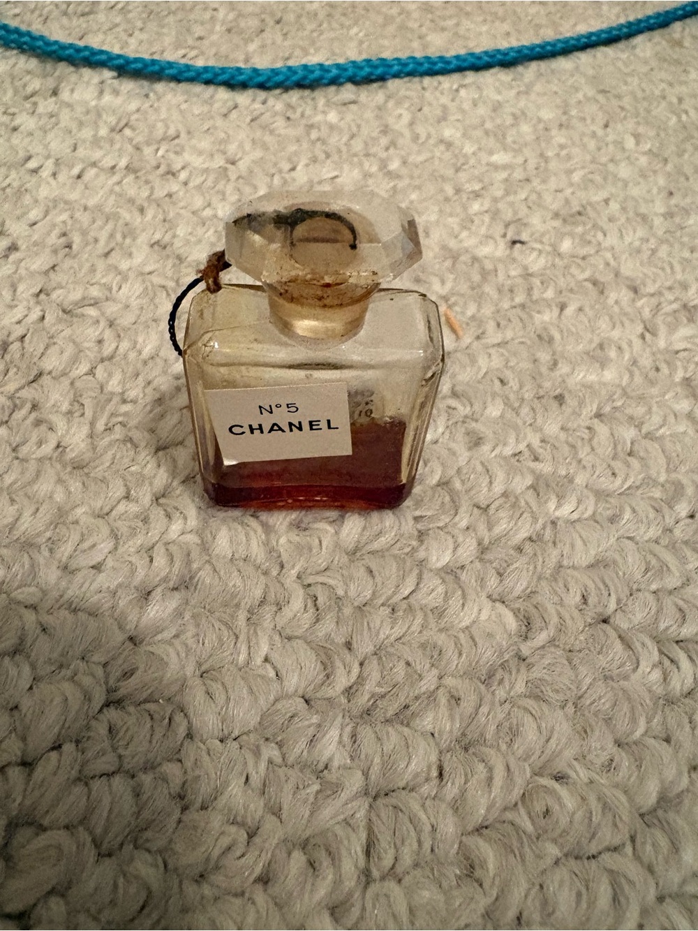 Vintage mini Chanel No. 5 perfume bottle authentic